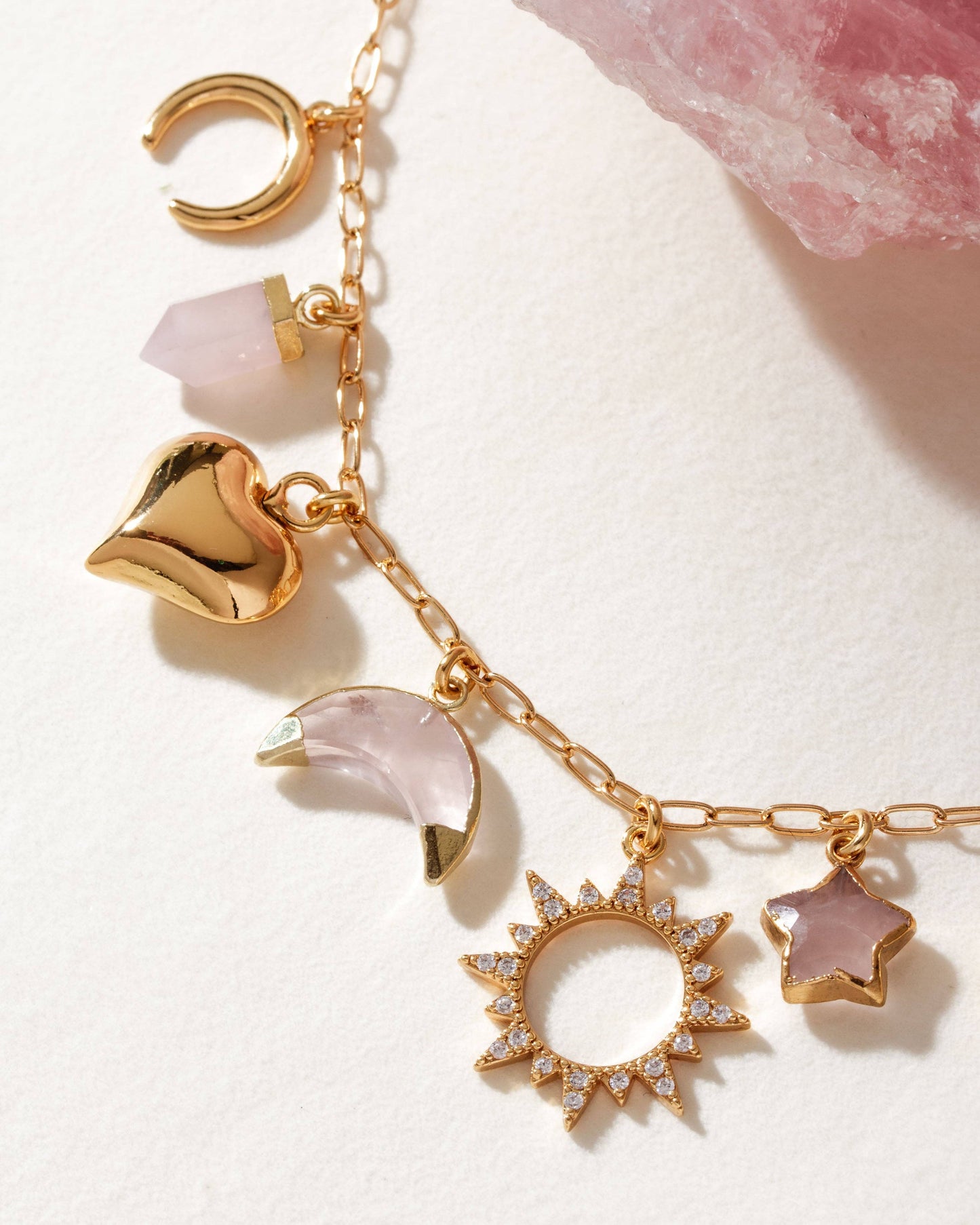 Love and Light Charm Necklace