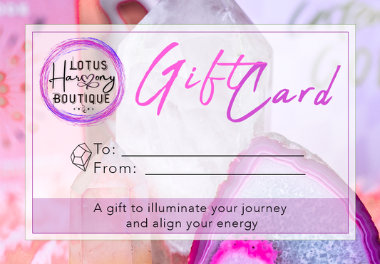 Lotus Harmony Boutique Gift Card