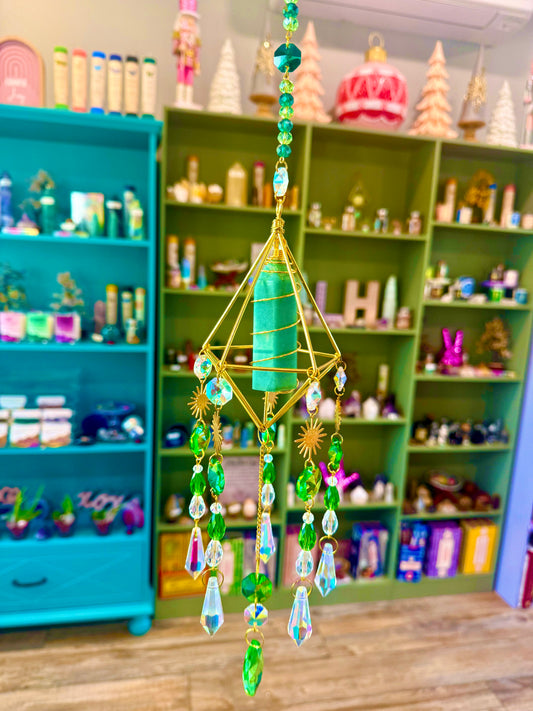 Green Aventurine Suncatcher