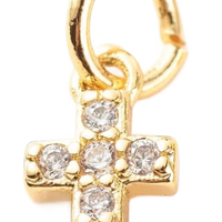 Gold plated - Small Cross (ex Small)