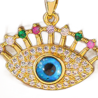 Protective Eye Charm - Multi color upper lash (larger)